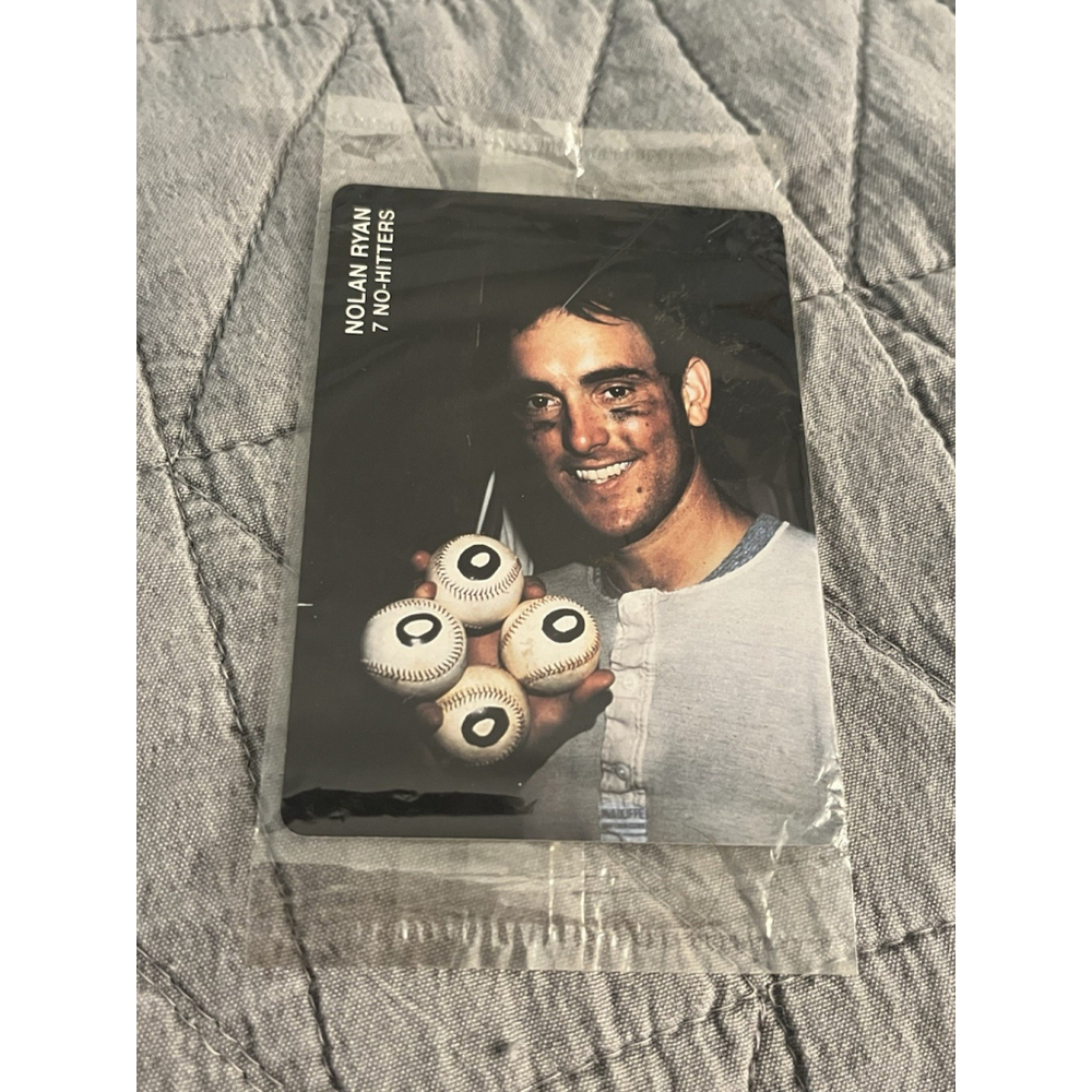 Vintage 1992 Nolan Ryan Mother's Cookies Baseball Card